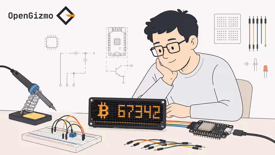 How to Build a Crypto Ticker with ESP32 and MAX7219