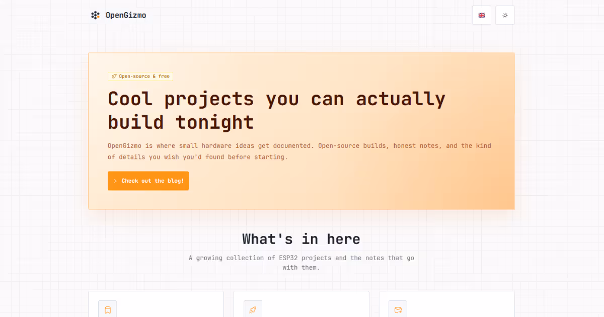 What is OpenGizmo?